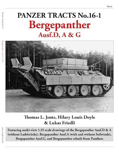 Imagen de archivo de Panzer Tracts No.16-1: Bergepanther a la venta por Blackwell's
