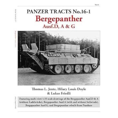 Stock image for Panzer Tracts No.16-1: Bergepanther for sale by GreatBookPrices