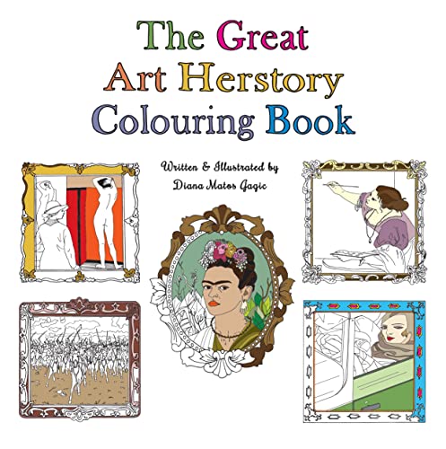 Stock image for The Great Art Herstory Colouring Book for sale by WorldofBooks