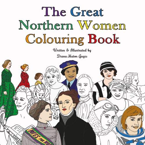 Stock image for The Great Northern Women Colouring Book for sale by WorldofBooks