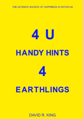 Stock image for 4U Handy Hints 4 Earthlings [Soft Cover ] for sale by booksXpress