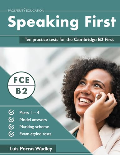 9781916129702: Speaking First: Ten practice tests for the Cambridge B2 First