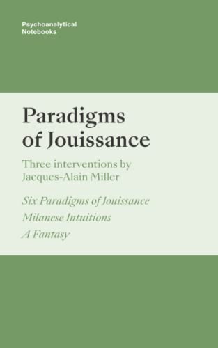 Beispielbild fr Paradigms of Jouissance: London Society of the New Lacanian School zum Verkauf von GF Books, Inc.