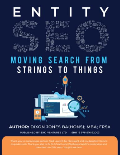 Immagine dell'editore per Entity SEO: Moving from Strings to Things venduto da Bahamut Media