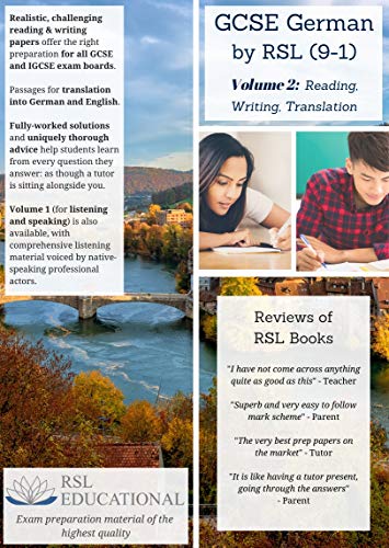 Stock image for GCSE German by RSL (9-1) Volume 2: Reading, Writing, Translation for sale by WorldofBooks