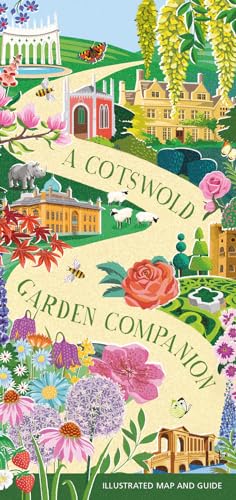 Imagen de archivo de A Cotswold Garden Companion: An Illustrated Map and Guide a la venta por Revaluation Books