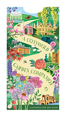 Stock image for A Cotswold Garden Companion: An Illustrated Map and Guide (Finch Illustrated Guides) for sale by WorldofBooks