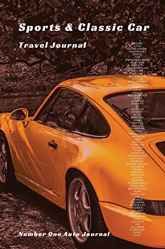 9781916364103: Sports & Classic Car Travel Journal: 1 (Auto Travel Journal)
