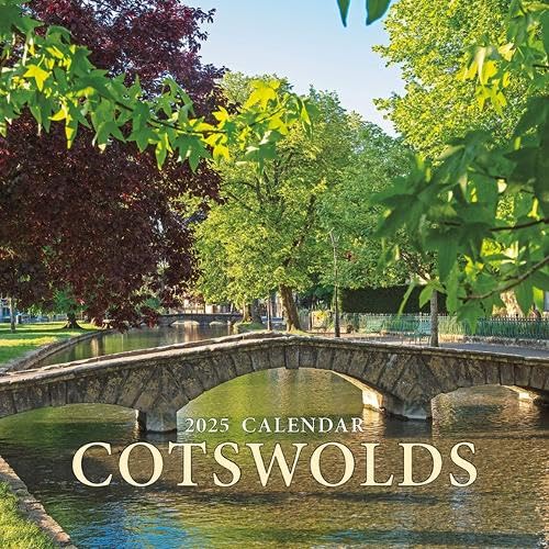 Beispielbild fr Cotswolds Large Square Calendar - 2025 zum Verkauf von GreatBookPrices