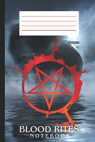 Stock image for Blood Rites Notebook: Night Ship Design (Blood Rites Exorcise Books) for sale by GF Books, Inc.
