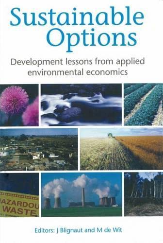 Stock image for Sustainable Options Development Lessons from Applied Environmental Economics for sale by PBShop.store US