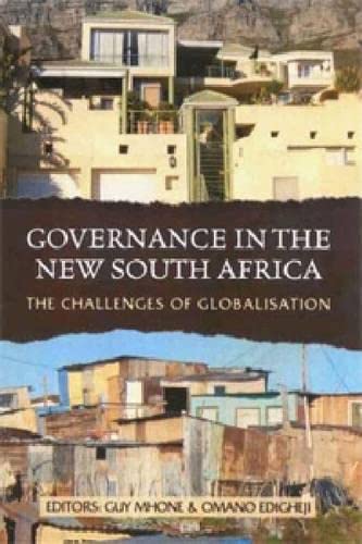 Beispielbild fr Governance in the New South Africa: The Challenges of Globalisation zum Verkauf von Chapter 1