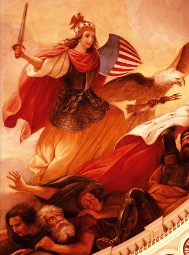 Detail, the Apotheosis of Washington (9781919734590) by Hoberman, Gerald; Hoberman, Marc