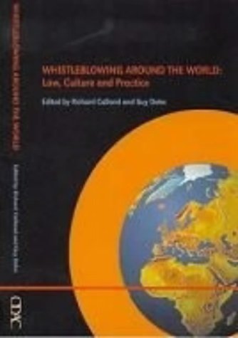 Beispielbild fr Whistleblowing Around the World: Law, Culture And Practice zum Verkauf von Chapter 1