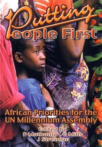 Beispielbild fr Putting People First: African Priorities for the UN Millennium Assembly zum Verkauf von Chapter 1