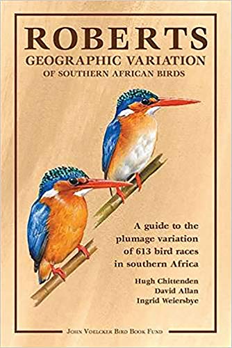 Beispielbild fr Roberts Geographic Variation Of Southern African Birds zum Verkauf von Chapter 1