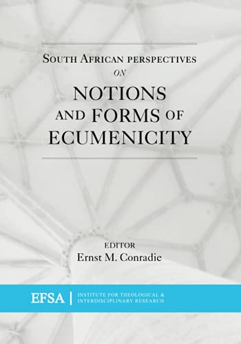 Imagen de archivo de South African Perspectives on Notions and Forms of Ecumenicity a la venta por GreatBookPrices