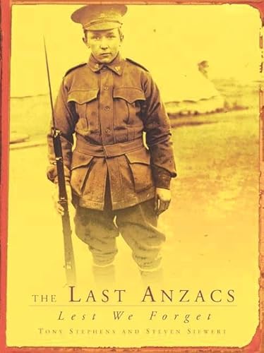 The Last Anzacs. Lest We Forget.