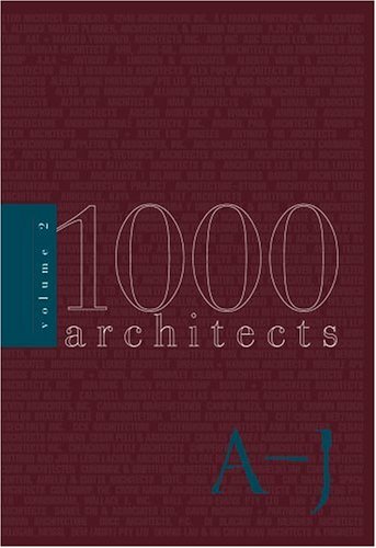 Imagen de archivo de 2000 Architects: v. 2 (1000 Architects) (1000 Architects S.) a la venta por WorldofBooks