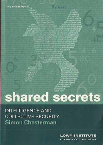 Imagen de archivo de Shared Secrets: Intelligence and Collective Security a la venta por Wonder Book