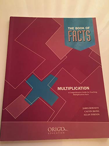 9781921023453: Origo Education The book of FACTS Multiplication A Comprehensive Guide For Teaching Multiplication Facts