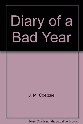 Imagen de archivo de Diary of a Bad Year a la venta por Jason Books