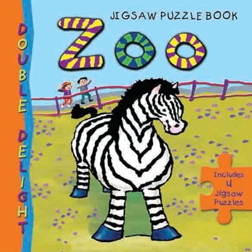 Stock image for Zoo Animals Jigsaw Book (Double Delight): Little Hare Books for sale by Y-Not-Books