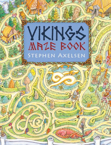 Imagen de archivo de Vikings Maze Book a la venta por ThriftBooks-Atlanta