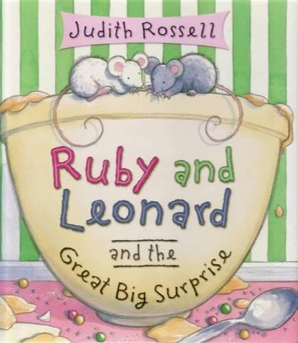 Stock image for Ruby and Leonard and the Great Big Surprise: Little Hare Books for sale by WorldofBooks
