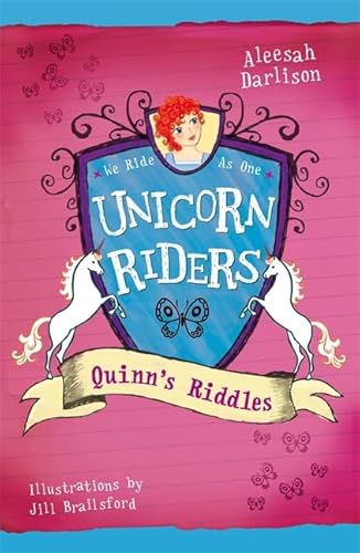 Beispielbild fr Unicorn Riders, Book 1: Quinn's Riddles zum Verkauf von Goldstone Books