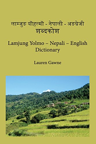 Beispielbild fr Lamjung Yolmo - Nepali - English Dictionary zum Verkauf von GF Books, Inc.