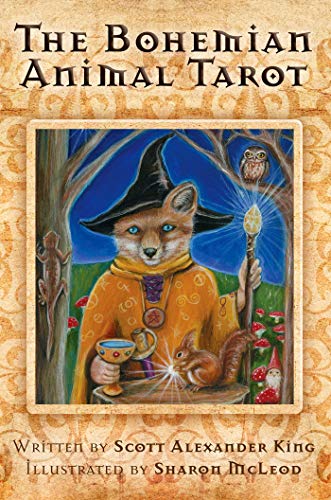 Stock image for The Bohemian Animal Tarot: (78 Full-Color Cards and 192-Page Guidebook) for sale by ThriftBooks-Atlanta