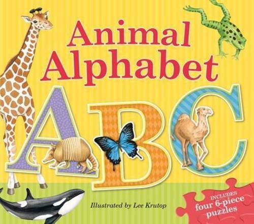 Animal Alphabet Puzzle Book