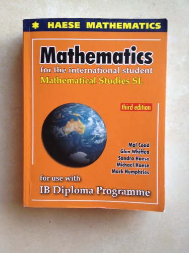 Beispielbild fr Mathematics for the International Student: Mathematical Studies SL zum Verkauf von WorldofBooks