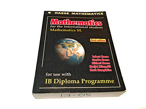 Imagen de archivo de MATHEMATICS F/INTL.STUDENT:SL-W/CD a la venta por ThriftBooks-Atlanta