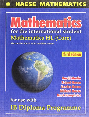 Stock image for MATHEMATICS F/INTL.STUDENT:HL-W/CD for sale by HPB-Red