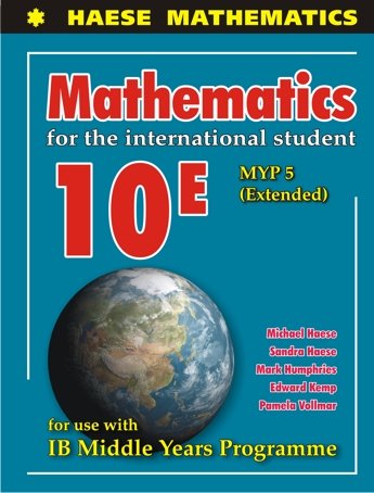 9781921972539: MATHEMATICS FOR THE INTERNATIONAL STUDENT 10E (MYP5 EXTENDED)