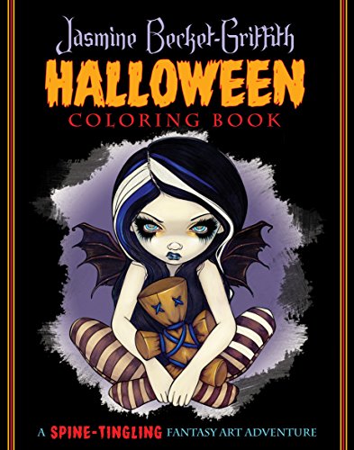Beispielbild fr Jasmine Becket-Griffith Halloween Coloring Book: A Spine-Tingling Fantasy Art Adventure zum Verkauf von WeBuyBooks