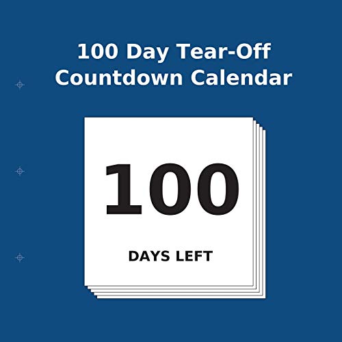 Beispielbild fr 100 Day Tear-Off Countdown Calendar zum Verkauf von WorldofBooks