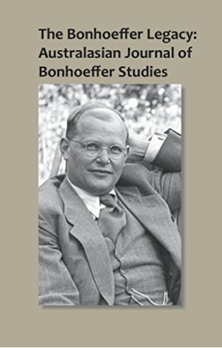 Stock image for The Bonhoeffer Legacy: Australasian Journal of Bonhoeffer Studies, Vol 1 [Soft Cover ] for sale by booksXpress