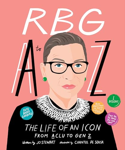 Beispielbild fr RBG A to Z: The Life of An Icon from ACLU To Gen Z zum Verkauf von Books From California