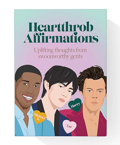 Stock image for Heartthrob Affirmations: Swoonworthy, Uplifting Thoughts from Our Favorite Gents to Get You Through Each Day for sale by BooksRun