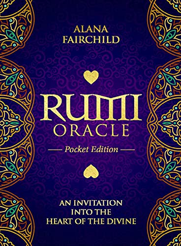 Beispielbild fr Rumi Oracle - Pocket Edition: An Invitation into the Heart of the Divine - 44-cards and instruction card zum Verkauf von Monster Bookshop