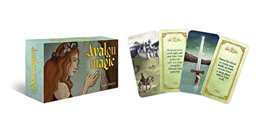 Beispielbild fr Avalon Magic: 40 rounded corner cards + 1 box with 1 magnet (Mini Inspiration Cards) zum Verkauf von Monster Bookshop