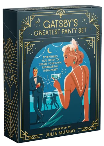 Stock image for Gatsby's Greatest Party Set: Everything You Need to Create Your Own Rip-roaring 20s Party for sale by Half Price Books Inc.