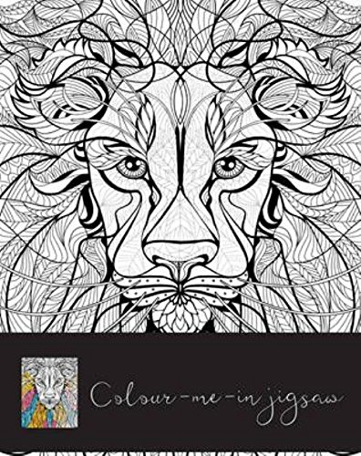 Imagen de archivo de Colour-me-in Jigsaw: Lion a la venta por Reuseabook