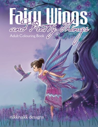 Stock image for Fairy Wings and Pretty Things: Adult Colouring Book for sale by Revaluation Books