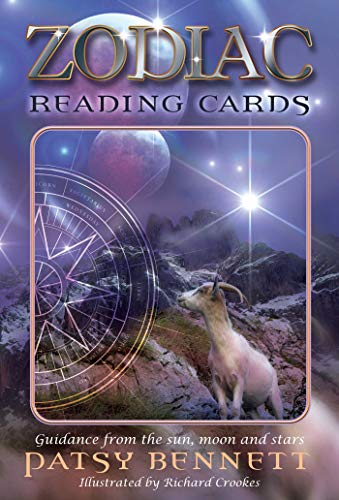 Beispielbild fr Zodiac Reading Cards: Guidance from the Sun, Moon and Stars - 36 full colour cards and 120 page guidebook zum Verkauf von WorldofBooks