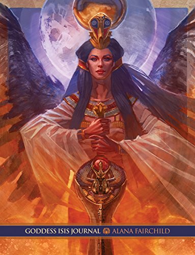 Imagen de archivo de JOURNAL, GODDESS ISIS: Deluxe Edition (220 pages, + 44 full page colour images with deluxe soft cover with fold in flaps) a la venta por Goodwill Books