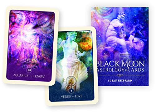 Imagen de archivo de Black Moon Astrology Cards a la venta por Front Cover Books